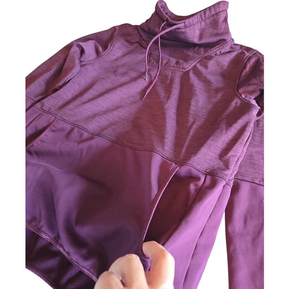 Columbia | Rosemount Station Purple Cowl Neck Pullover | Size M - Picture 6 of 6